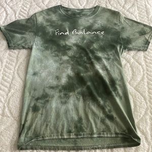 Marble green shirt, brand is Chemistry, comfortable and cute